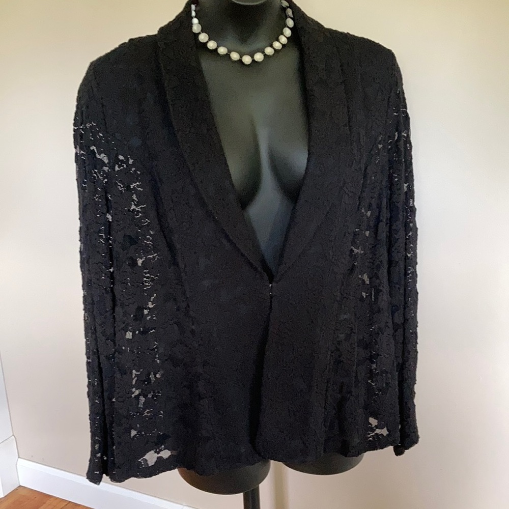 INC International Concepts Lace Blazer